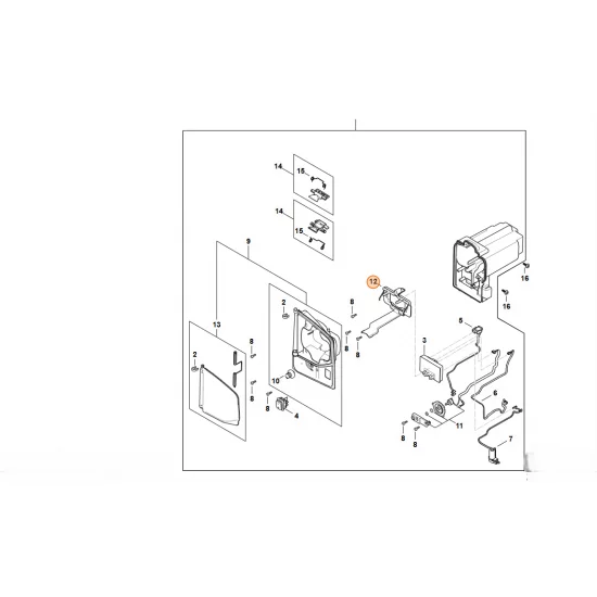 STIHL  Mocowanie 4854 430 6800